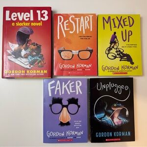 Scholastic Gordon Korman Book Bundle
